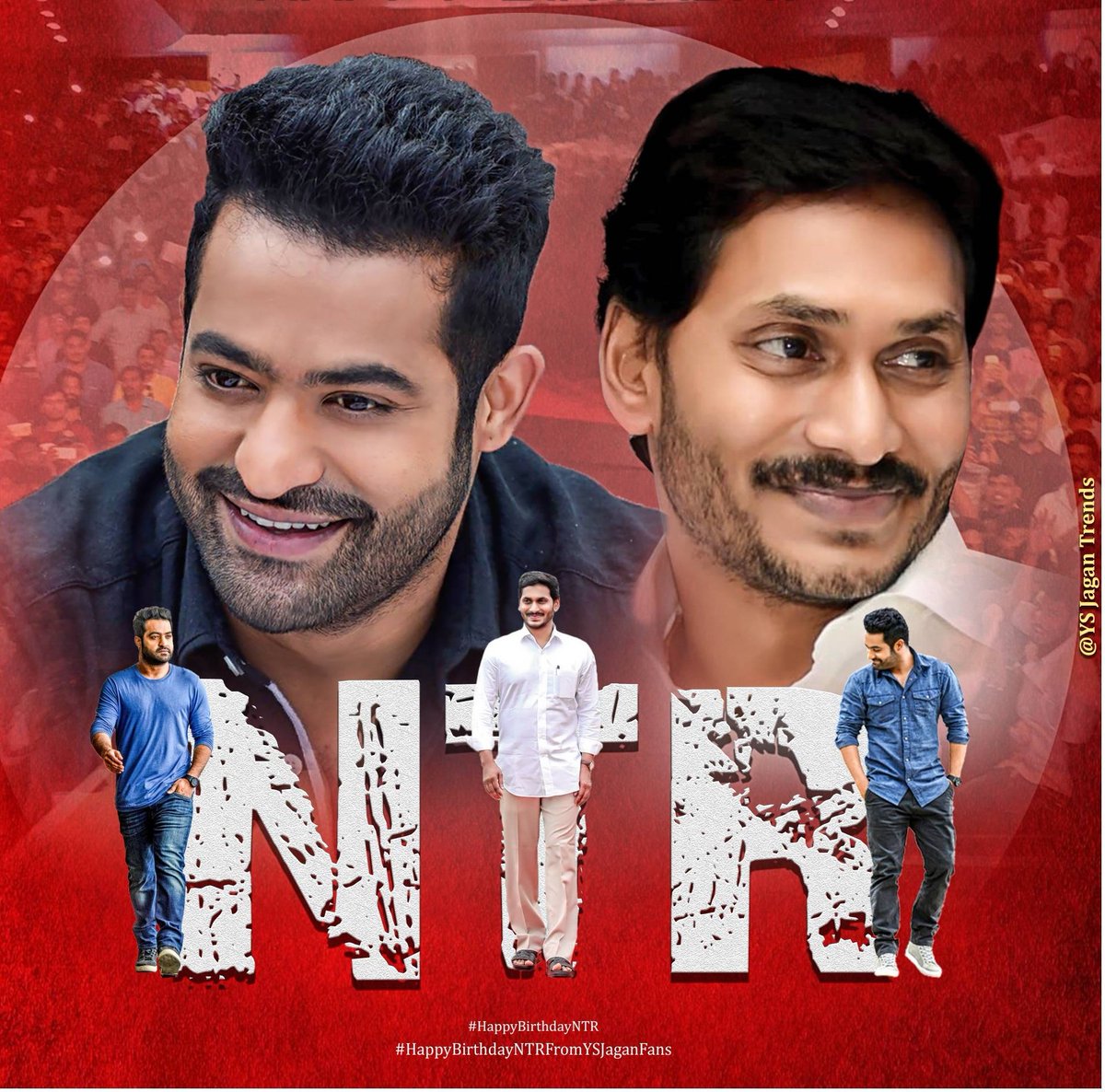 TeamJaganArmy's tweet photo. Happy Birthday @tarak9999 ❤️🎉

#HappyBirthdayJrNTR #JrNTR https://t.co/LSmx3pjkJX