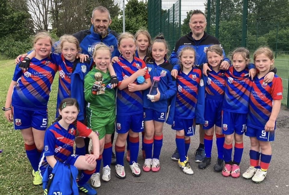 Good luck to our amazing U11 girls in the Coulton Cup Final today against @ftfc Foxes. #thesegirlscan