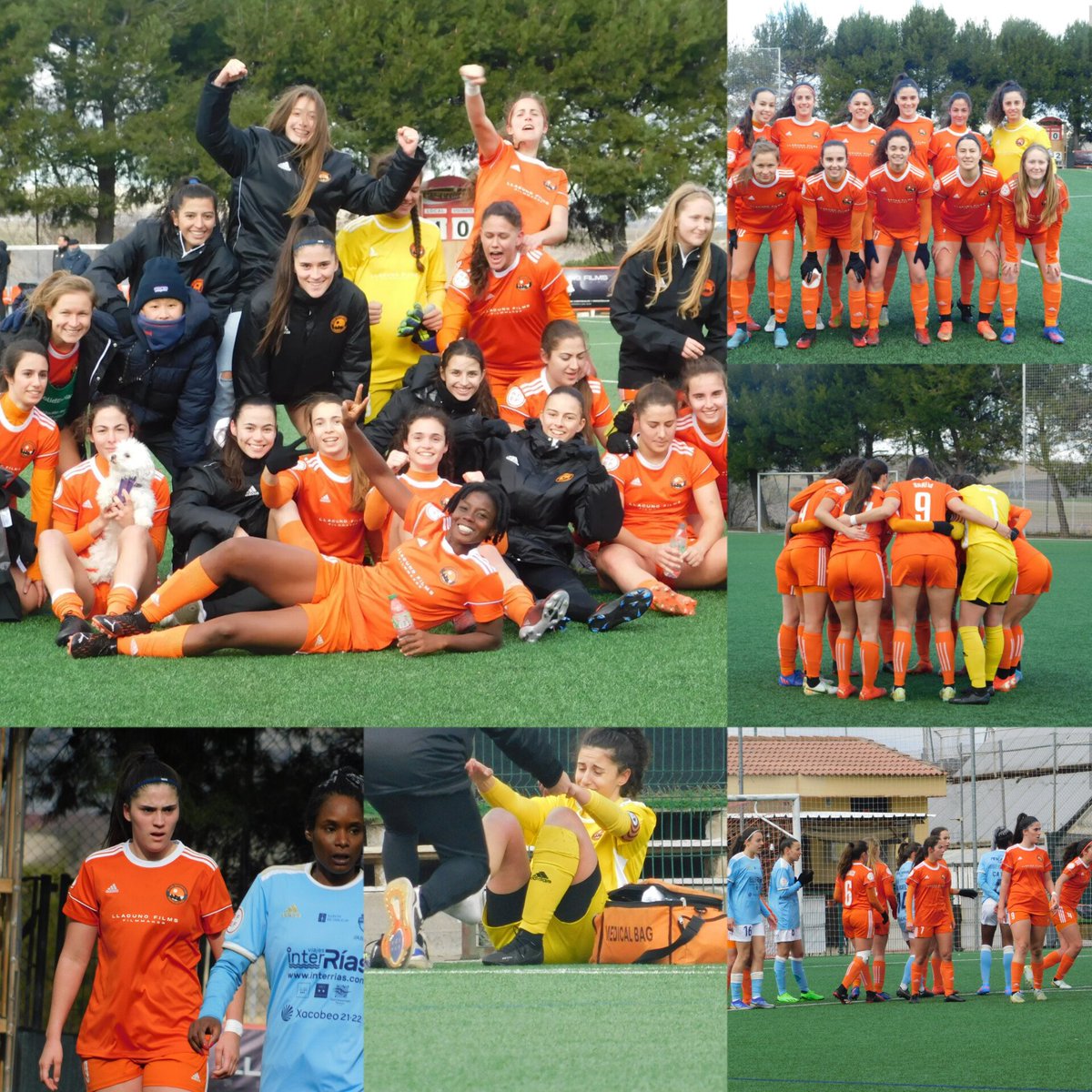 CD Parquesol Femenino (@cdparquesolfem) on Twitter photo โผ๏ธ ๏ผจ๏ผฏ๏ผน JUGAMOS:รLTIMO PARTIDO DE LIGA โผ๏ธ
Sรณlo vale ๐ฎ๐๐๐๐, ๐๐๐๐๐ ๐ ๐๐๐๐๐, luchando hasta el final.
#somosunequipo #FutbolFemenino
ยกVamos <a href="/CDParquesolFem/">CD Parquesol Femenino</a> !
Toca empujar desde Pucela, desde 19:00 horas.
<a href="/getafefem/">C. D. Getafe Femenino</a>โญ๏ธ <a href="/CDParquesolFem/">CD Parquesol Femenino</a> โผ๏ธ ๏ผจ๏ผฏ๏ผน JUGAMOS:รLTIMO PARTIDO DE LIGA โผ๏ธ
Sรณlo vale ๐ฎ๐๐๐๐, ๐๐๐๐๐ ๐ ๐๐๐๐๐, luchando hasta el final.
#somosunequipo #FutbolFemenino
ยกVamos <a href="/CDParquesolFem/">CD Parquesol Femenino</a> !
Toca empujar desde Pucela, desde 19:00 horas.
<a href="/getafefem/">C. D. Getafe Femenino</a>โญ๏ธ <a href="/CDParquesolFem/">CD Parquesol Femenino</a>