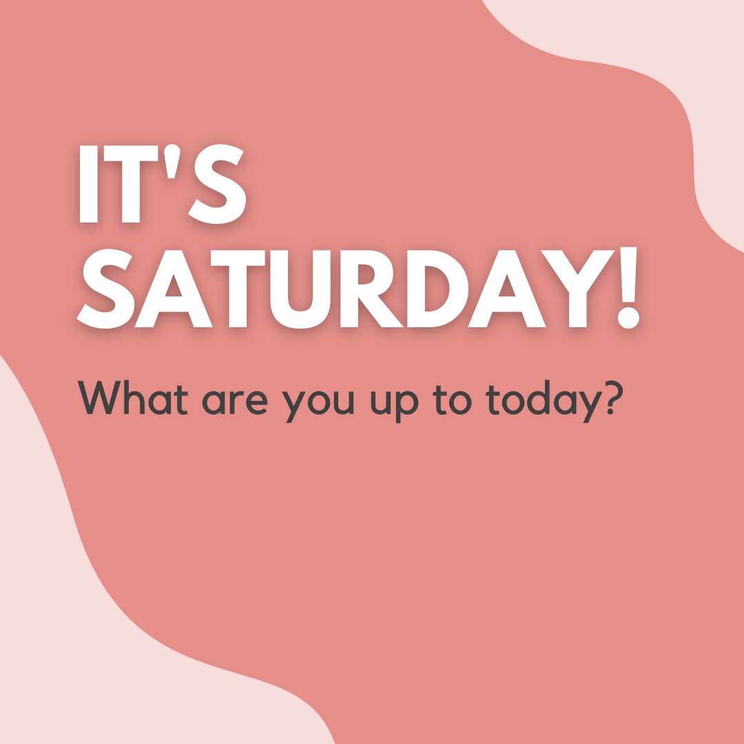 reputeinfo's tweet image. It's the best day of the week! Happy Saturday everyone! Whether you're hitting the gym, spending time with family, or just enjoying some well-deserved downtime, let us know how you're spending your day! #saturdayvibes #weekendmood #funfilled