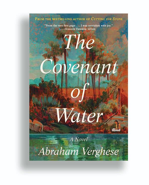 historyguytn's tweet photo. Next up:  The Covenant of Water by Abraham Verghese.  I loved his novel A Cutting for Stone from a few years ago.

#AbrahamVerghese #TheCovenantOfWater #GroveAtlantic #BookTwitter #booktwt https://t.co/4sn7rwzwHp