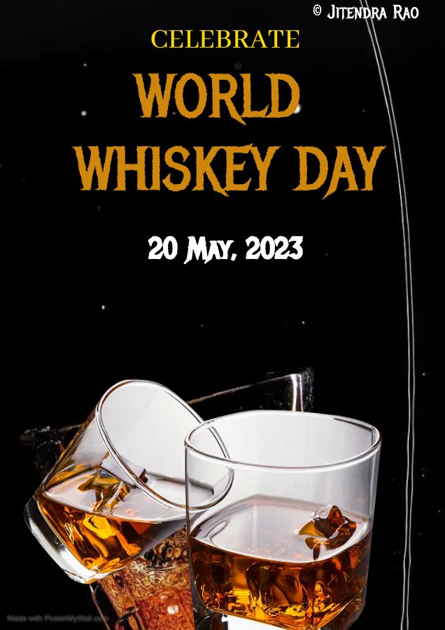 #WorldWhiskeyDay wishes to all ! 

@baarusunil @SureshzRao @bhageerath_b @bubblebuster26 
@kiran_m_kumar @Johny_mera_name @slb_cool @Eswarkarthikeya