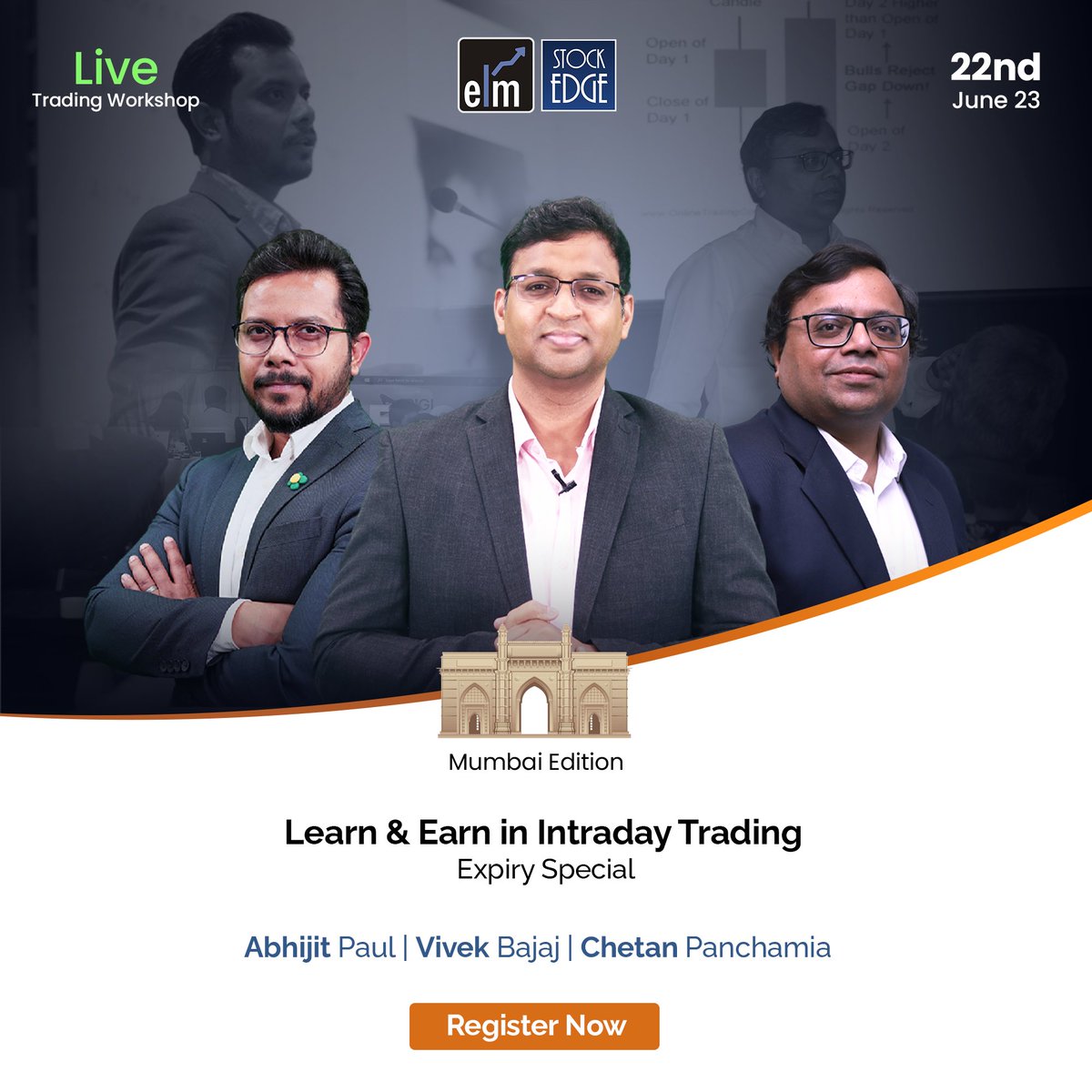 StockEdgeClub's tweet photo. Want to excel in trading? Join our workshop to boost your expiry-day returns with high-probability trades. Learn market analysis, option trade setups, live market discussions, and more!
Register now: https://t.co/APlQuvqE49
@vivbajaj @123chetanp @alphabhijit #TradingWorkshop https://t.co/KZWYNGPZHZ