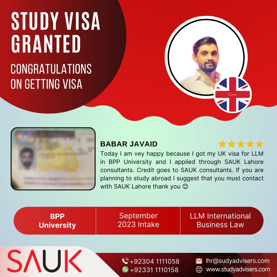 Study Advisers Lahore (@SAUKLahore) / Posts / X