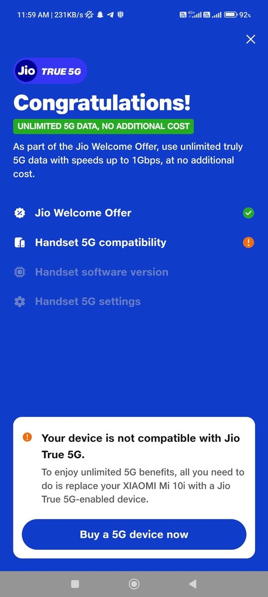 Shaklan8's tweet photo. @MiIndiaSupport @ShreyasSMShrey2 @leijun @AmreliaRuhez @sandeep9sarma @Xiaomi My town already available cover jio 5G but no come to airtel 5G  I'm jio users my friend also using  true 5G  I'm 😑 boring not support jio 5G and costume @AmreliaRuhez @MiIndiaSupport @MiIndiaSupport 
@XiaomiIndia @PMOIndia https://t.co/ImeUq8SDgC