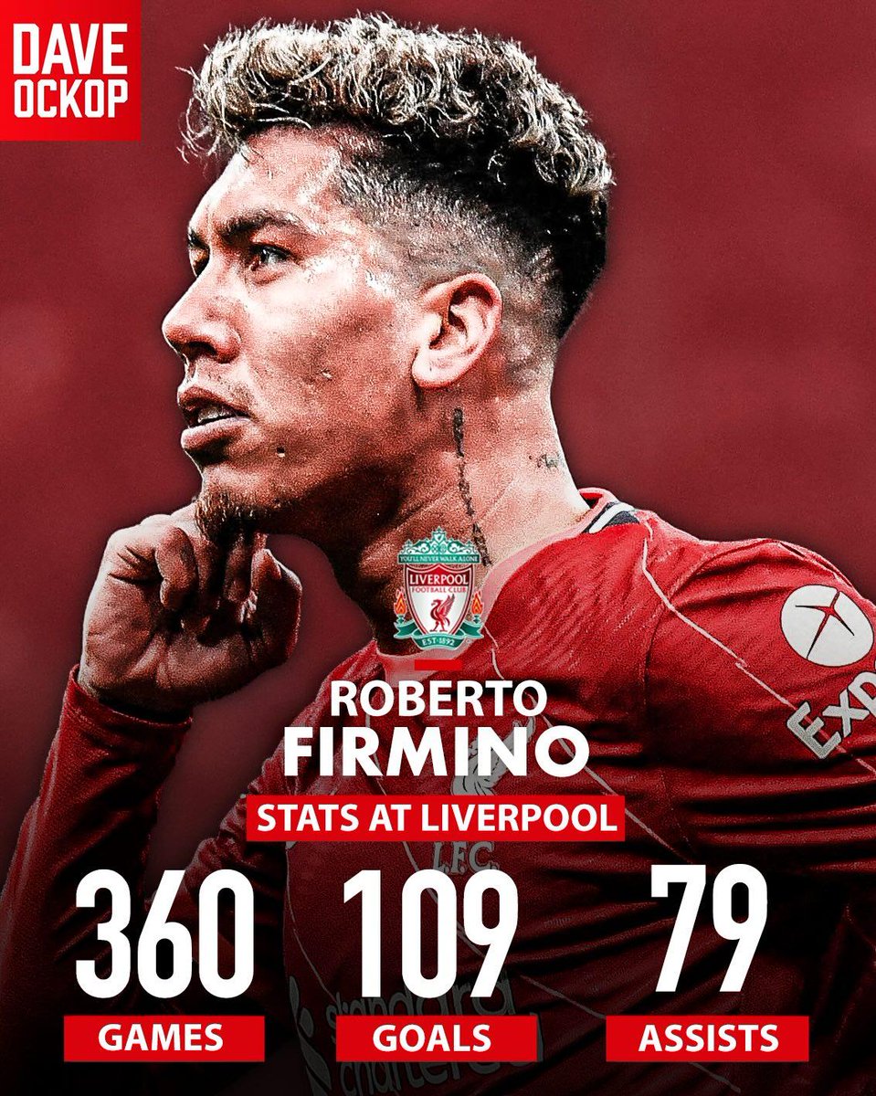 Roberto Firmino -  Liverpool legend.