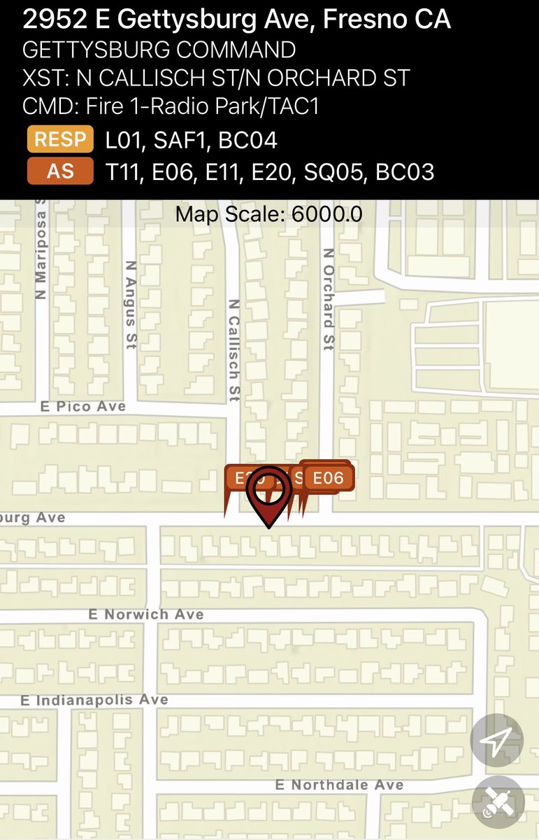 Fresno Fire PIO tweet media