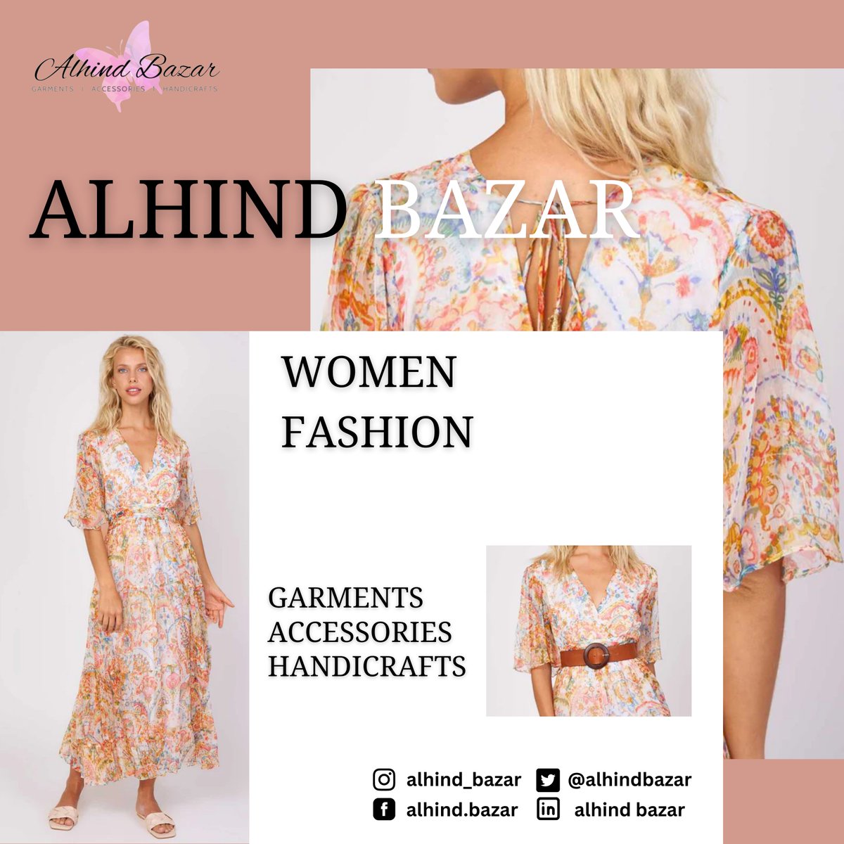 A unique place to get high fashion garments, accessories, and handicrafts...

#womenfashionaccessories
#womenfashionblogger
#womenfashionreview
#womenfashions
#clothingbrand
#clothingline
#clothingboutique
#clothingforwomen