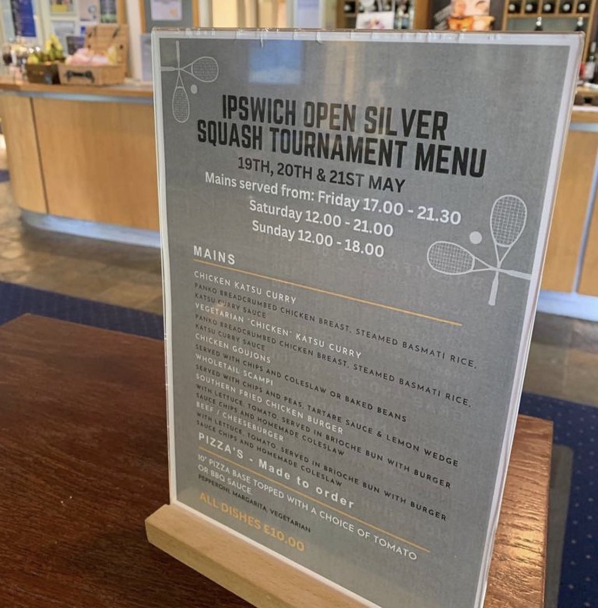 Scoreboards ready ✅
Courts swept ✅
New balls ✅ 

This weekend sees the return of the <a href="/ipswichsquash/">ISC Squash</a> Silver Open. Good luck to everyone taking part, and thank you to everyone who has volunteered their time to make it happen! 🏆