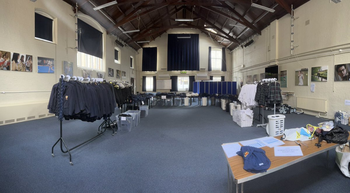 LeysConnection's tweet photo. All ready for the last used uniform sale of the year!
TLC volunteers are waiting to help you choose 👍🏼
#useduniformsale #theleysconnection #theleyscambridge #theleysschool https://t.co/cbEYOKl6ho