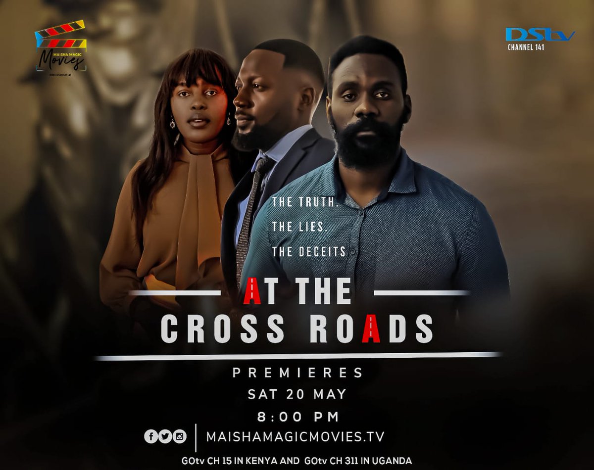 The wait is finally Over, At The Crossroads comes to your screen tonight 8pm on Maisha Magic 

#LifeOfAnActor #CommercialModel #LubwamaTheBrand