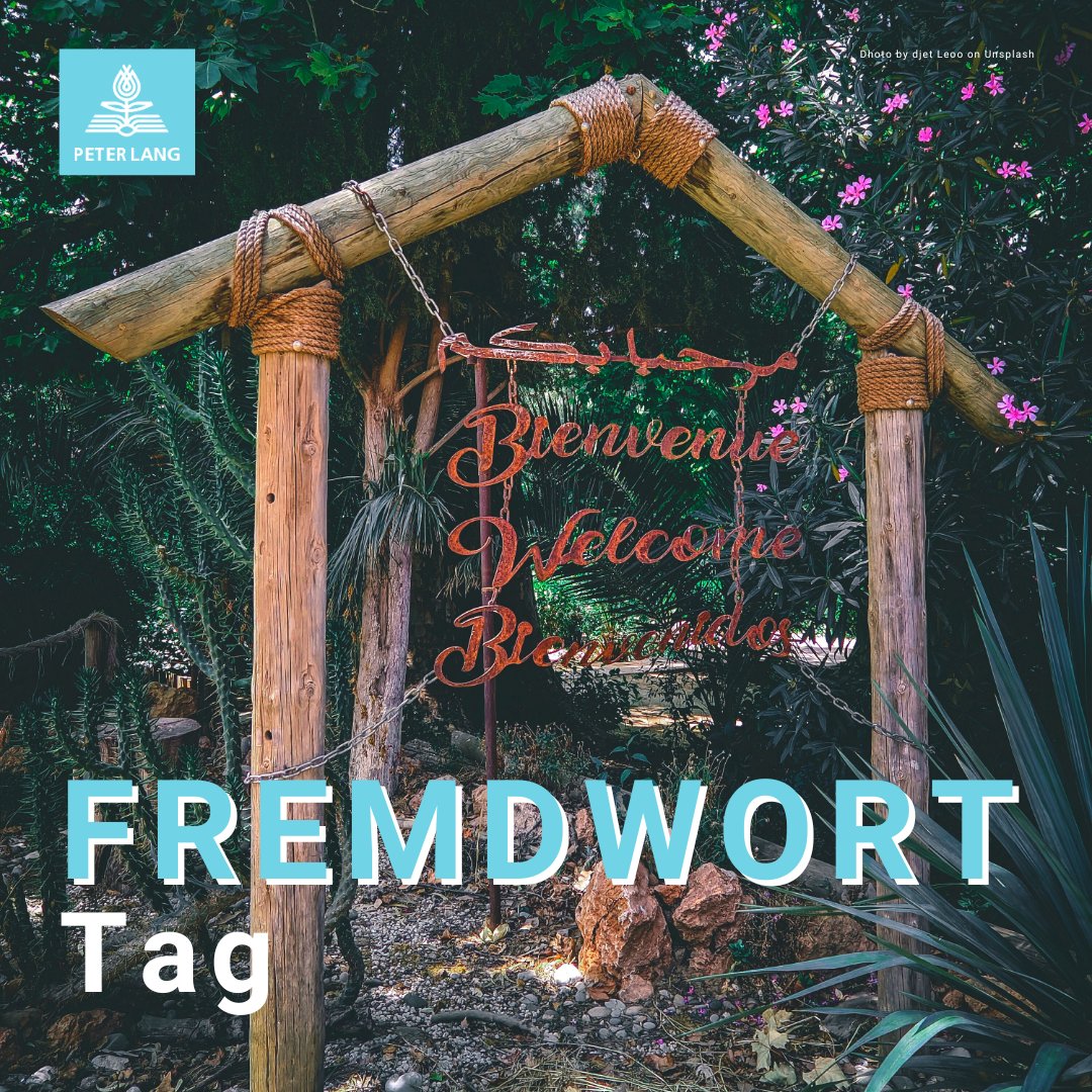PeterLangGroup's tweet photo. Happy #Fremdworttag! Wir setzen uns für die Förderung der Sprachforschung und -entwicklung ein. Besucht https://t.co/ftKe5JQp3w, um mehr über unsere Titel zu erfahren, die sich u.a. mit Spracherwerb, Fremdsprachenlernen und Sprachmanagement beschäftigen. #Sprachenvielfalt https://t.co/IrfOQ1AS2o