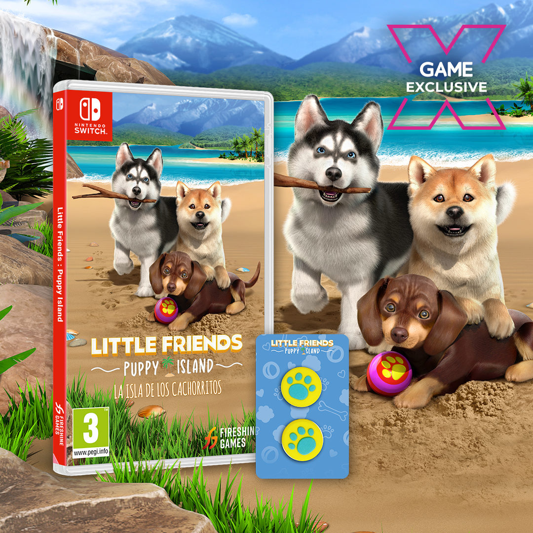 Little Friends: Puppy Island - Nintendo Switch | Fireshine Games | GameStop