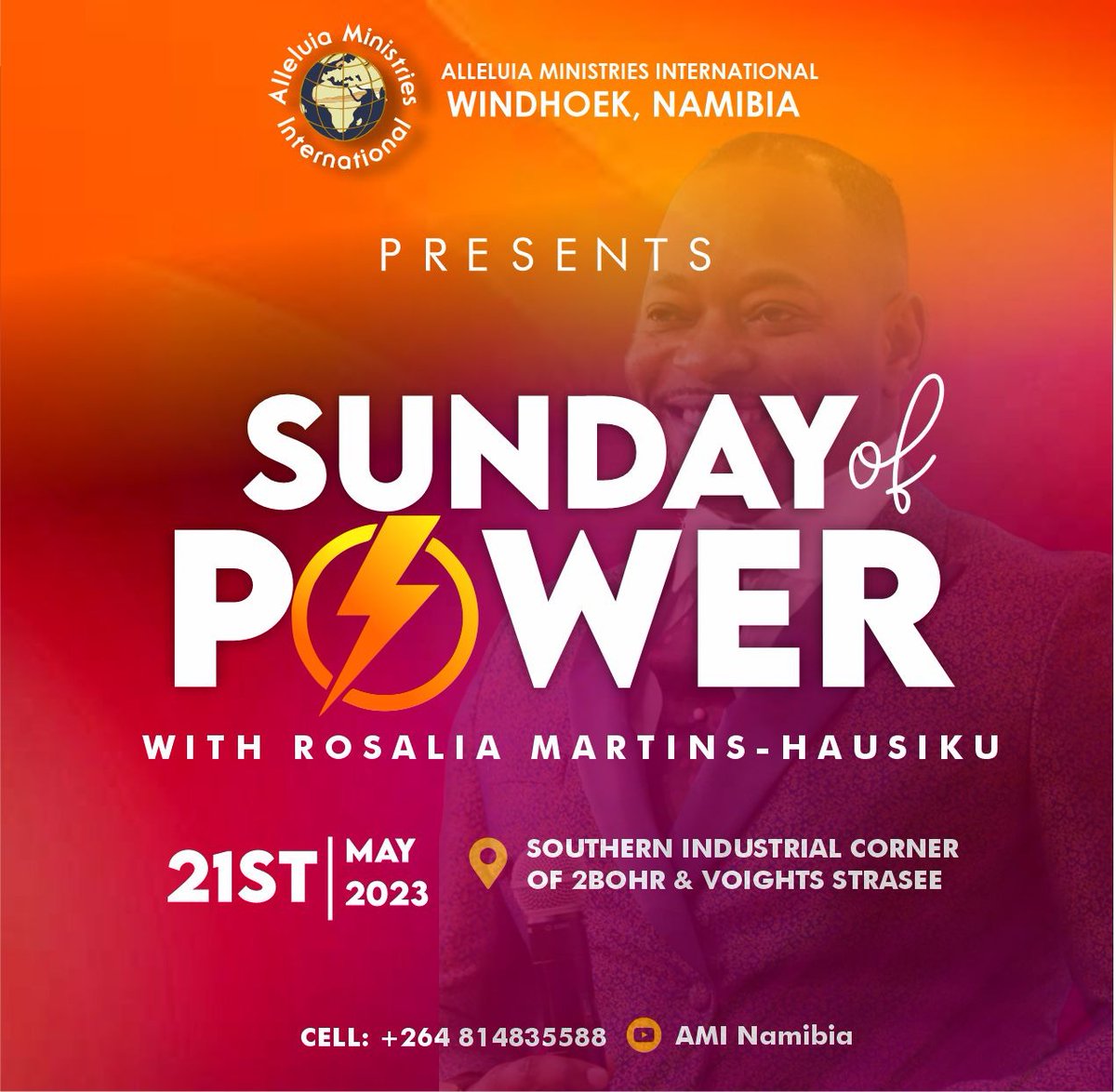 The power of God will work for us, come and join us this Sunday. 

God will do mighty things among us.