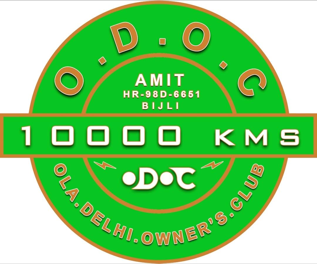 ODOC_official's tweet photo. Congratulations 🎊 🎉 🎉 @TheAmitP for Achieving 10k Mileage on your OLA Electric S1 Pro 🛵💨💨
Here's your 10k Bronze Badge of Honor 😇
@OlaElectric @bhash @Khalidaaalbadri #EndICEAge #IncredibleOlaElectric #10000kms #ODOCBadgeofHonor #BronzeSmileage https://t.co/xzxNJRiUsq