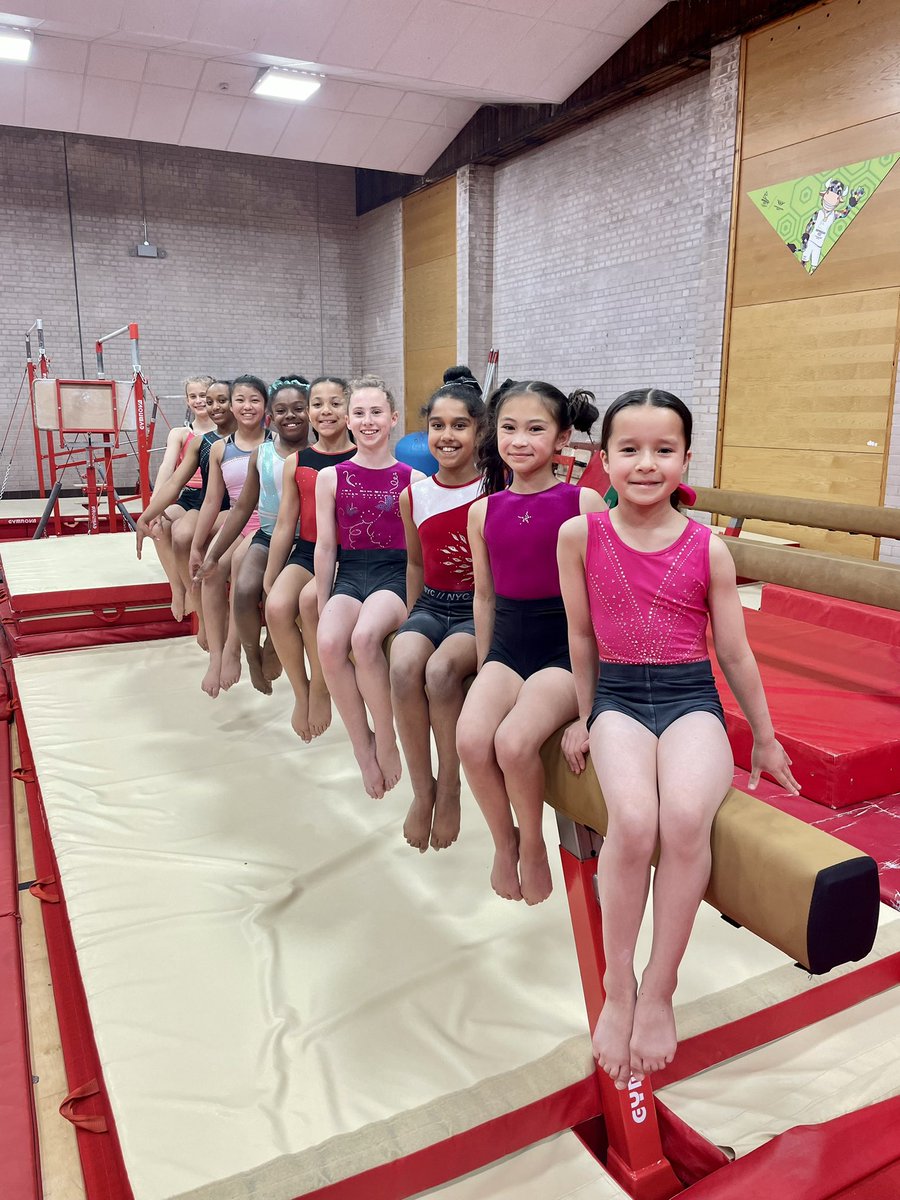 FlamesGymClub's tweet photo. Congratulations to 9 of our fab @FlamesGymClub gymnasts who all achieved a place in the Metropolitan county squad this week. Well done girls, you are amazing x https://t.co/aqGTe9EdU3