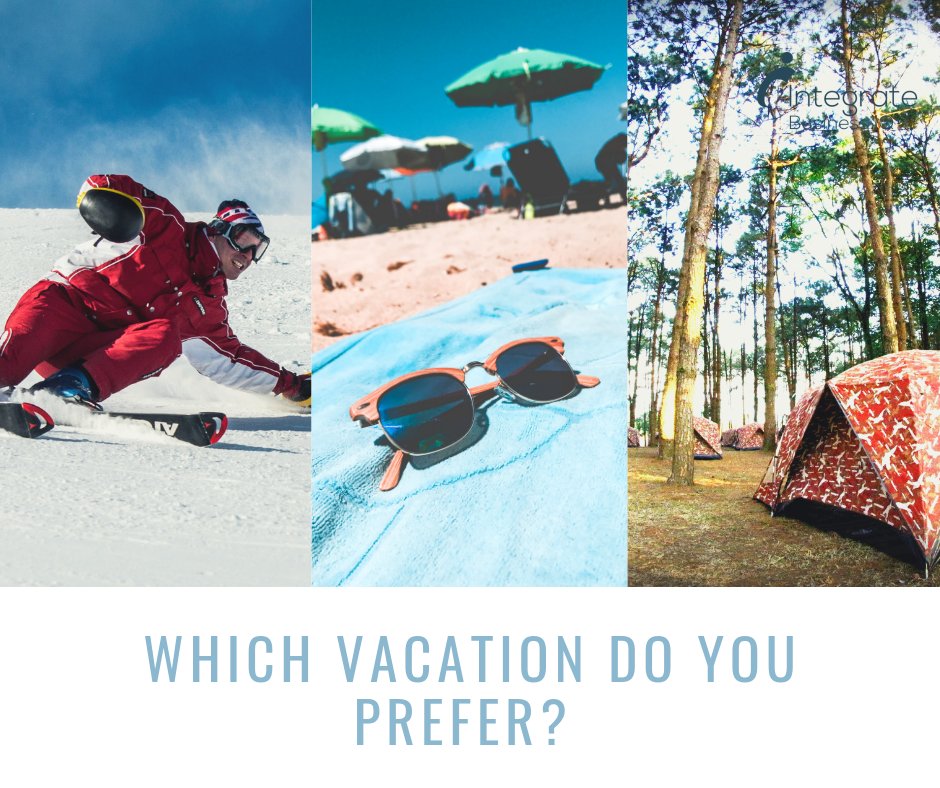 Aaaah, we all love some good vacation time... What's your favorite: Warm and Sunny or Cold and Snuggly?