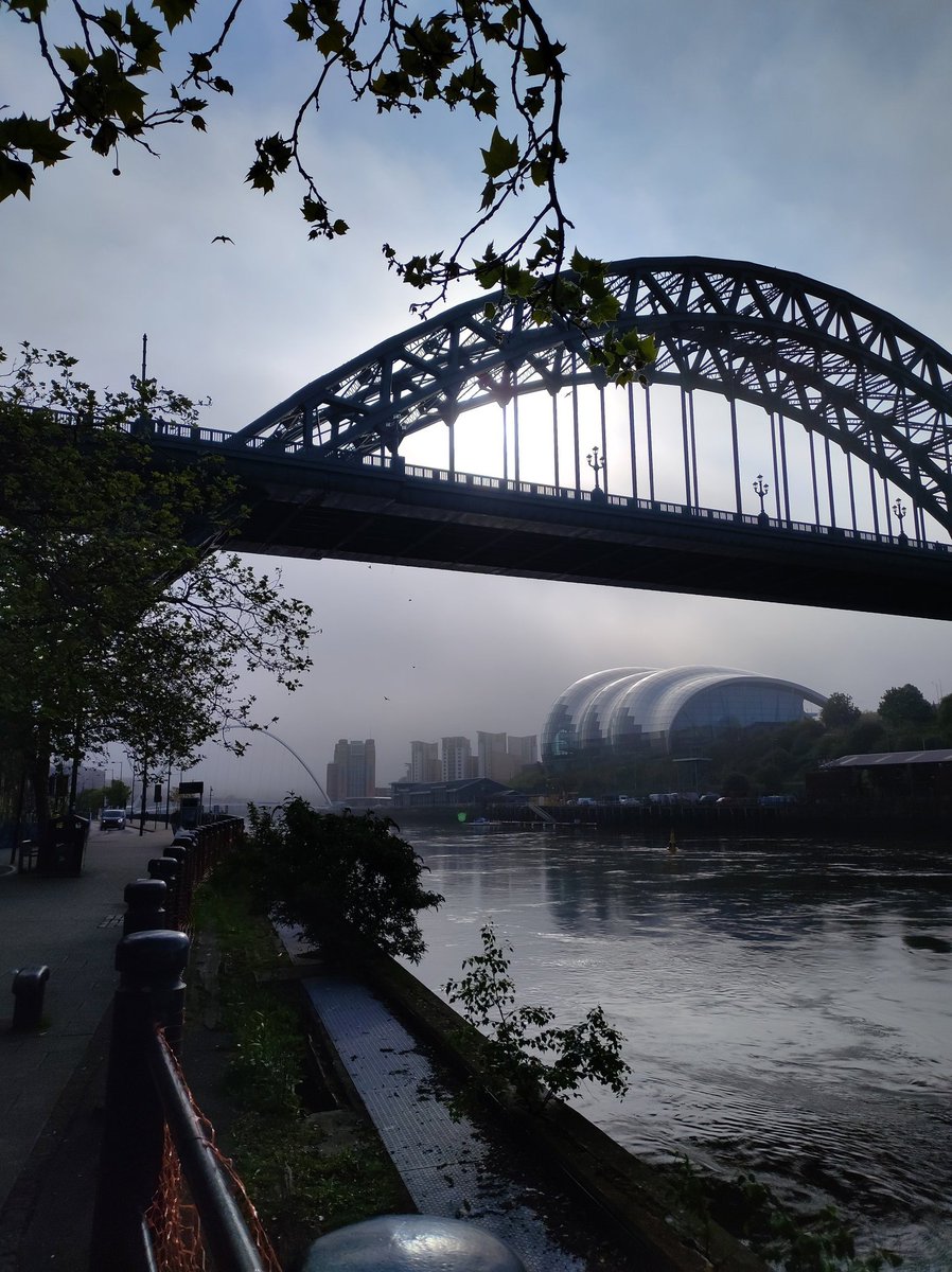 Morning! The fog on the Tyne was all mine! 😃🏃🌫️ #halfmarathonrunner #runner #morningrun #halfmarathon #13miles #running #ukrunchat #runchat