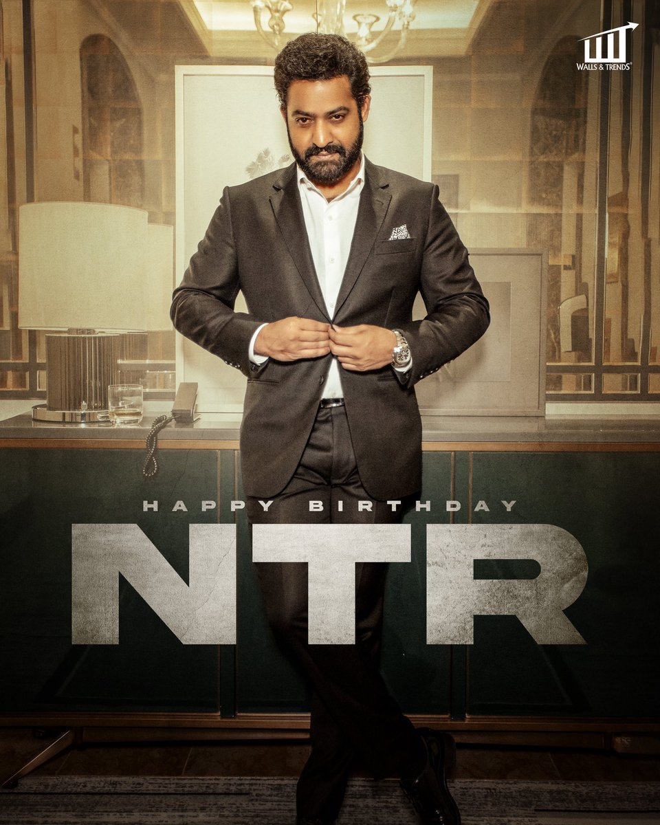 The man who made mass look uber cool😎

Wishing the man of masses NTR a very happy birthday!

#HBDJrNTR