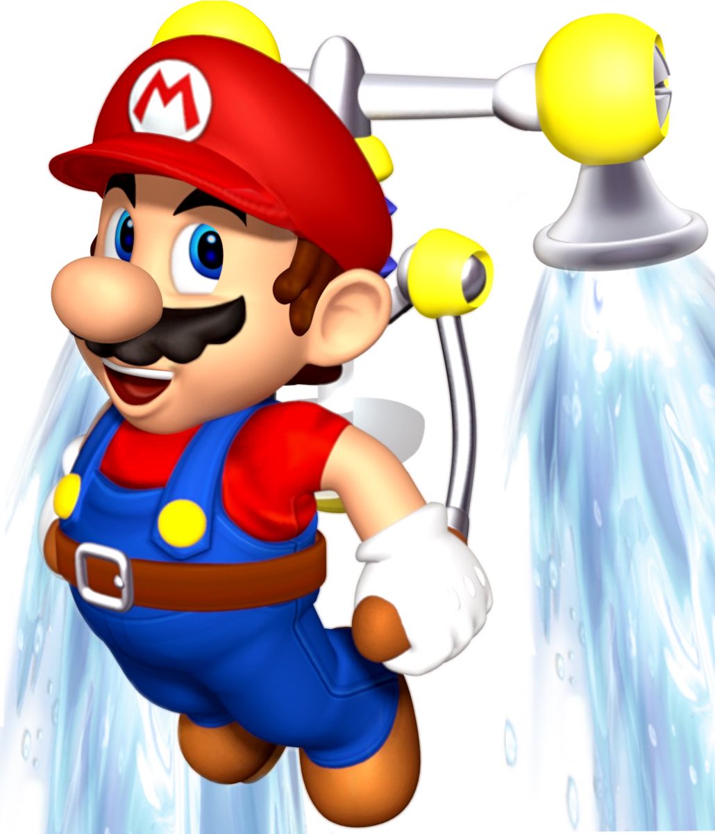 Hover 🏖️💦🌴
===========
Original cutscene Mario rig by @ThaGurlTilly
FLUDD by <a href="/TitoShroom/">Tito O'Shroom</a> and <a href="/MaxiGamerART/">Maxi @maxigamer.bsky.social</a> 
Promo edits, materials, lighting, hover nozzle by me :)