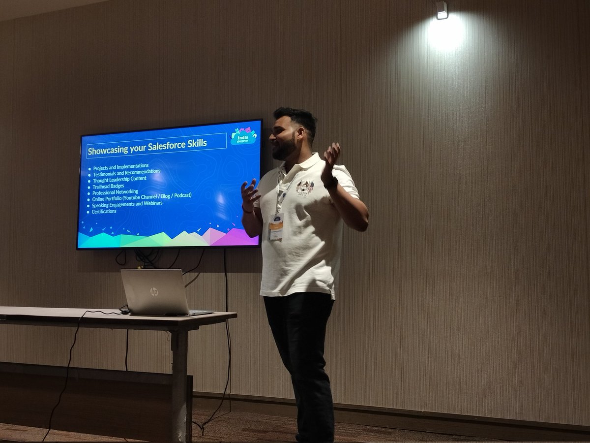 sfdcNeha's tweet photo. It was great to learn about Personal Branding by Shubham Bharadwaj @digitalbhardwaj 

@sfindiadreamin

#indiadreamin23 https://t.co/lJGIyAsDoW
