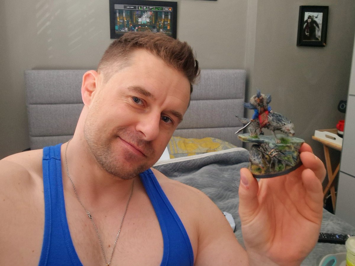Picked up a new nerdy hobby. Pretty Happy with the results.

#warhammer #warhammerpainting #ageofsigmar #modeling #painting #soulblightgravelords #vampire #me #selfie #nerd #KingoftheNorthCosplays
