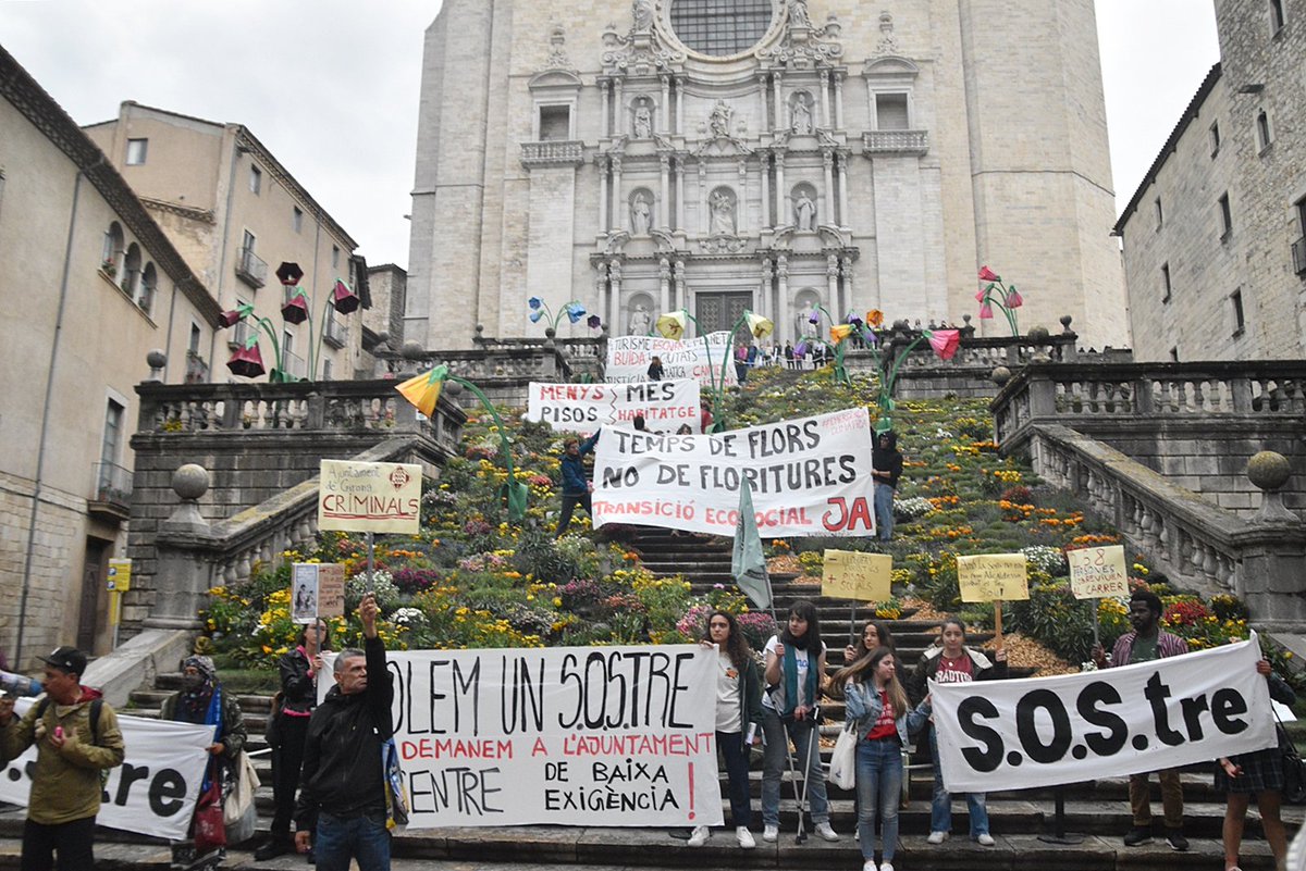 Ahir Girona es va posar guapa. Què demanem? Transició ecosocial, sostre per tothom, prou massificació turística. El sentit comú de l'anticapitalisme.