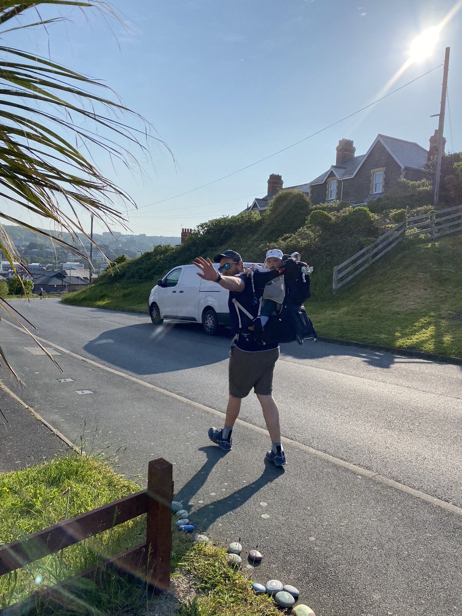 But the boys have gone off on a coast path adventure for the morning and I’m heading to #parkrun on my own… it feels so weird!