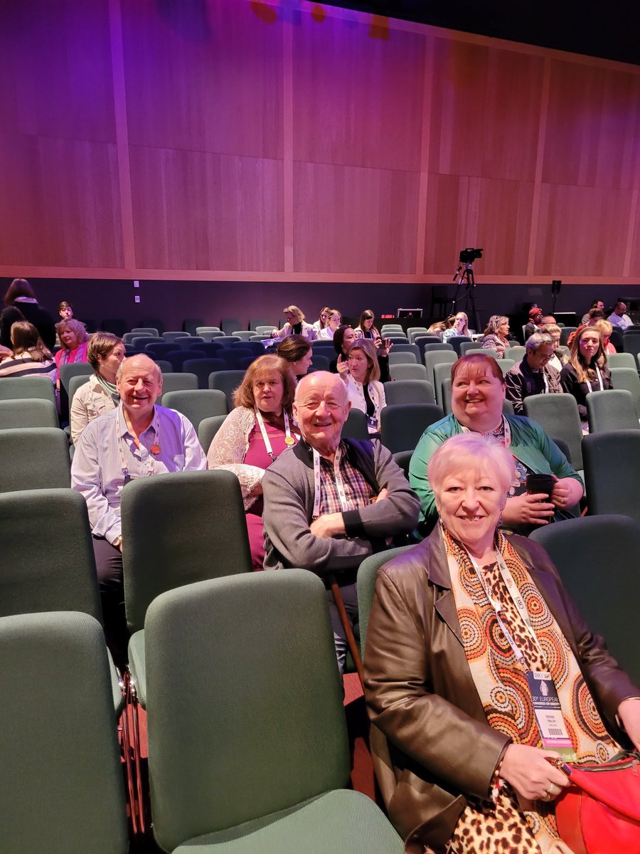 #ECO2023 @ICPObesity @susieb16 @ECPObesity a packed house to listen to the future of Obesity Management. Our Advocates from @ICPObesity are delighted to be here. 4th Day of Conference and its a Saturday at 8.30am and our gang are here. I am a happy bunny.