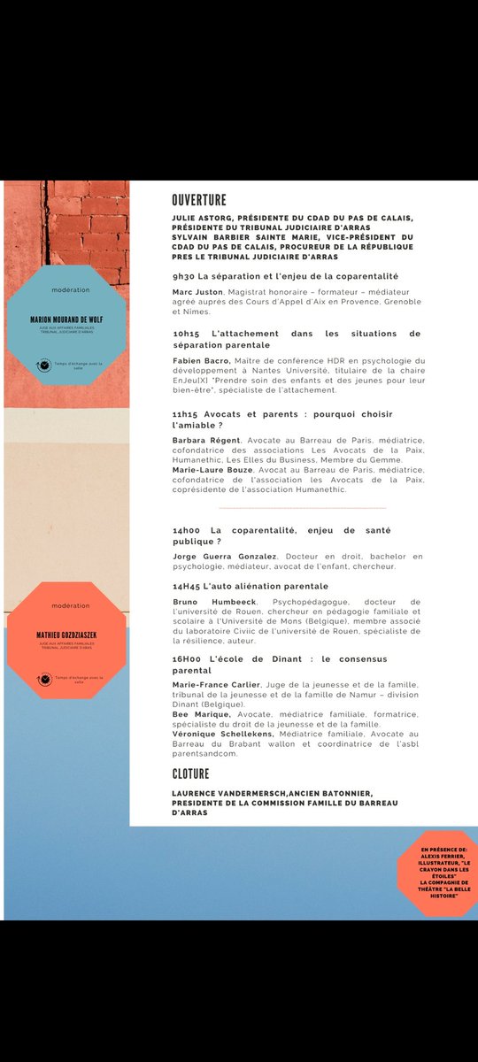 Journée Nationale de l'Acces au Droit mercredi 24 mai sur le thème "Rester parents après la séparation " #jnad23,#arras,<a href="/PTJArras/">Présidente du TJ d'Arras</a> <a href="/procureurArras/">Procureur d’Arras</a>