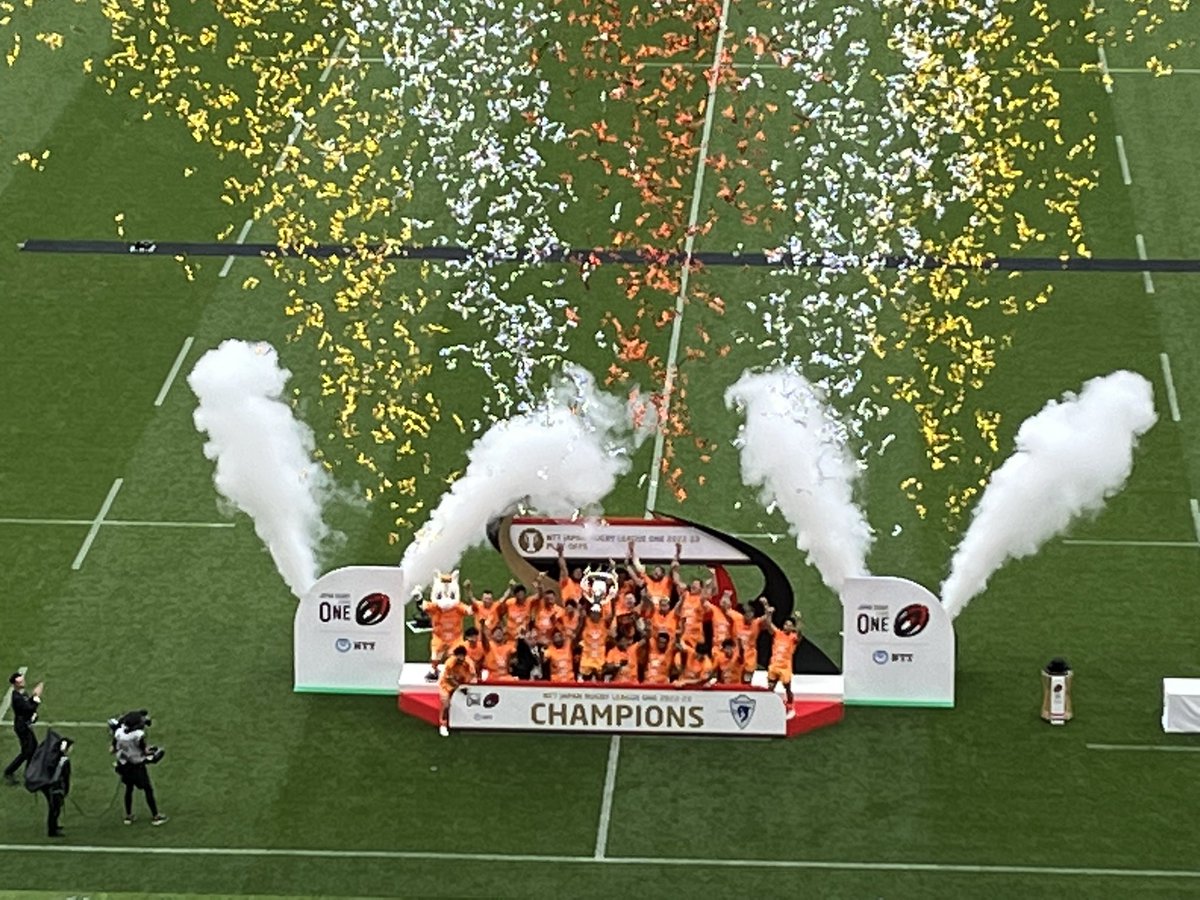 FreemanrugbyJPN's tweet image. Congratulation to @Kubota_Spears 

On the day worthy champions