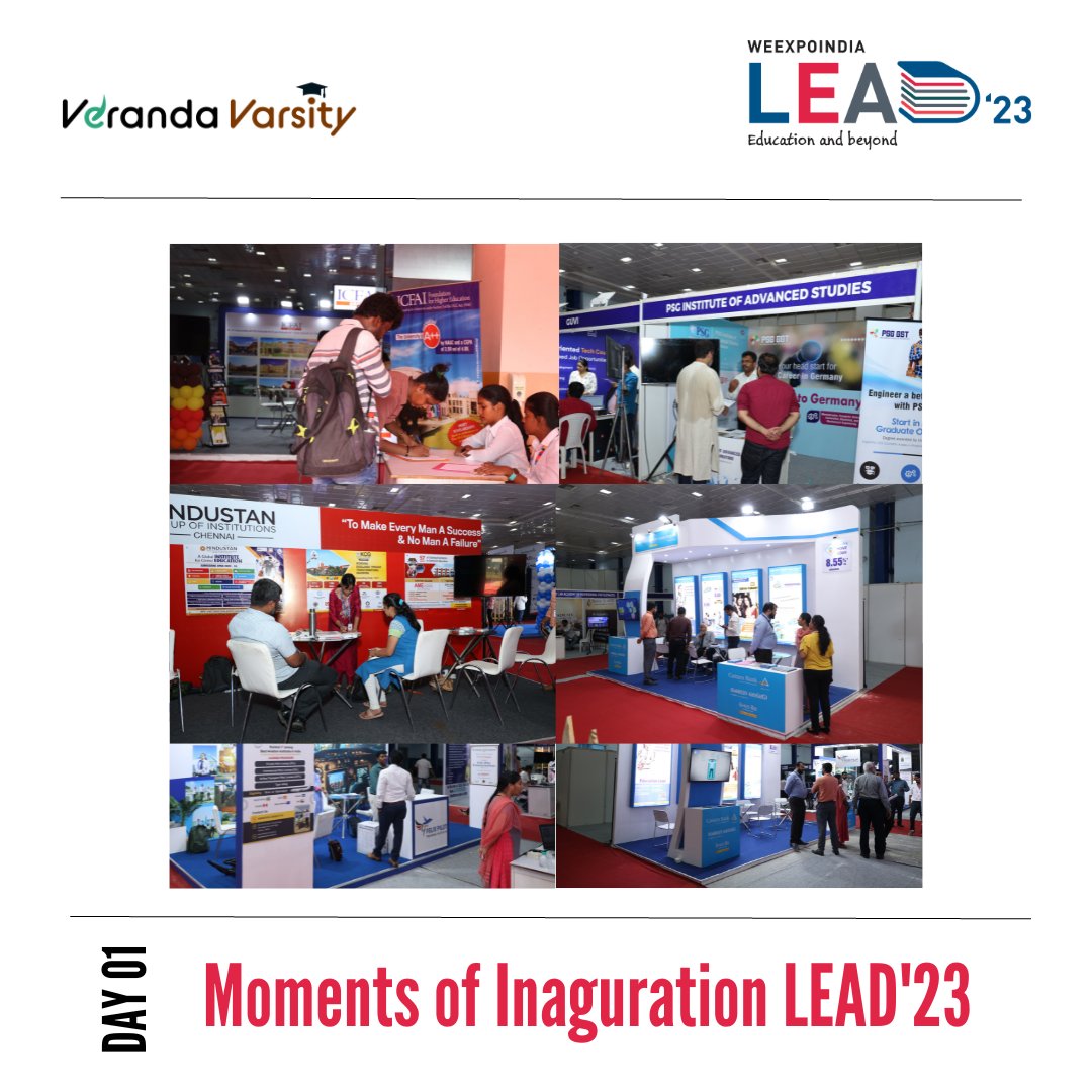 Moments of Inauguration LEAD'23
DAY 01 | 19 MAY
Come Join Us CHENNAI TRADE CENTRE EVENTS
Let’s Unite to Unlearn Learn and ReLearn.!
#srijayendrasaraswathi #institueofoptometry #optometry #optometrystudent #chennai #educationalexpo #education #expo #community #educationexpo #lead