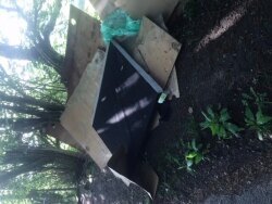 Dumping house hold rubbish, 20th May Recent fly tipping along Mountain Road either side going up from Gwaelod y Garth to Pentrych.

Nearest road to the pin placed on the map (automatically generated by OpenStreetMap): Route Des Alpes, Pentyrch

Report on… ift.tt/N29HOhK