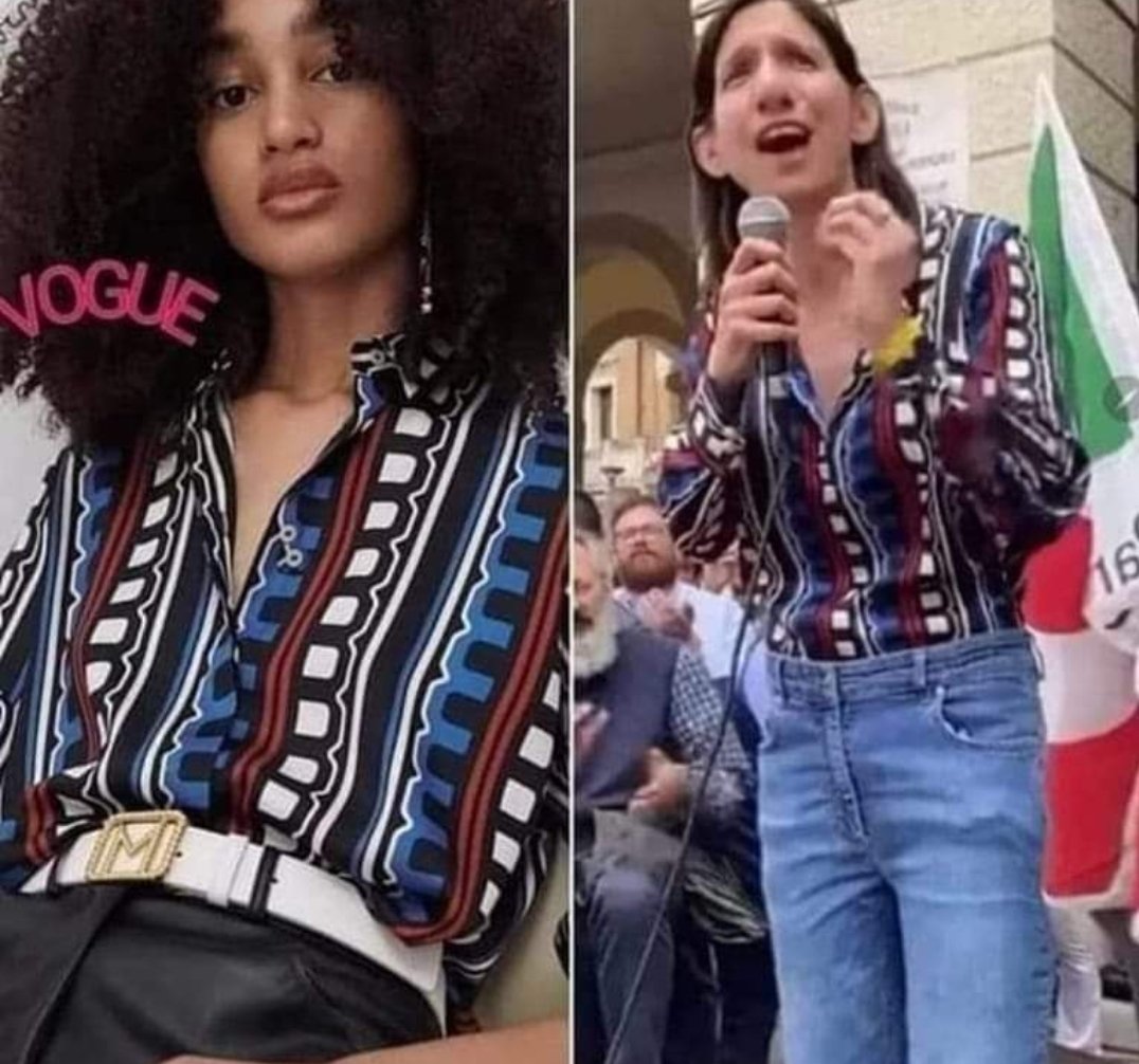 Antonio13869142's tweet photo. Leggevo che una #camicia #Dior praticamente come in questa foto, costa niente di meno 2.500€ più 300€ per il solito consiglio di indossarla,
2800€ una camicia?
e i poveri che aumentano la lunga fila alle mense per mangiare....?!
#andràtuttobene https://t.co/pQnJz0Y1FN