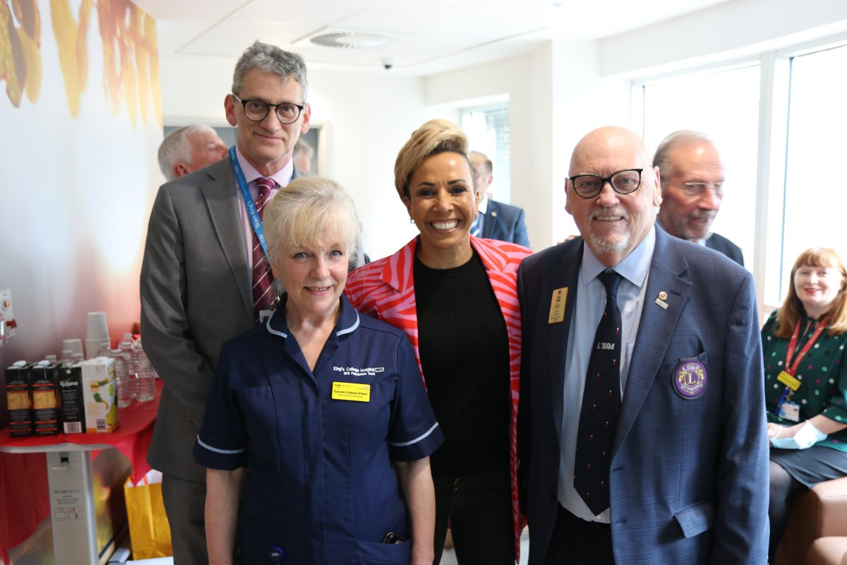 LIBRACharity's tweet photo. LIBRA Trustees and our amazing  supporter Col Dame Kelly Holmes MBE (mil) joined #haematology experts and patients to celebrate the official opening of a newly refurbished #bloodcancer unit at King’s. Read more in our celebration #newsletter here:  https://t.co/i6gXPhA9SF https://t.co/ZkqFXnNZKQ