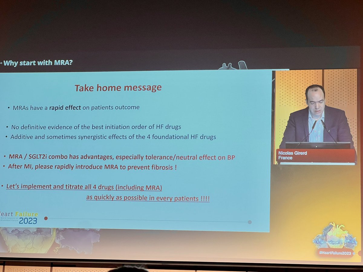 Charlotte Cohen (@charlottecc95) on Twitter photo First session, Why start with MRA? #HFA2023 #HeartFailure2023 #France
<a href="/NicolasGirerd/">Nicolas Girerd</a> <a href="/escardio/">European Society of Cardiology</a> <a href="/GuiBaudry/">Guillaume Baudry</a> First session, Why start with MRA? #HFA2023 #HeartFailure2023 #France
<a href="/NicolasGirerd/">Nicolas Girerd</a> <a href="/escardio/">European Society of Cardiology</a> <a href="/GuiBaudry/">Guillaume Baudry</a>