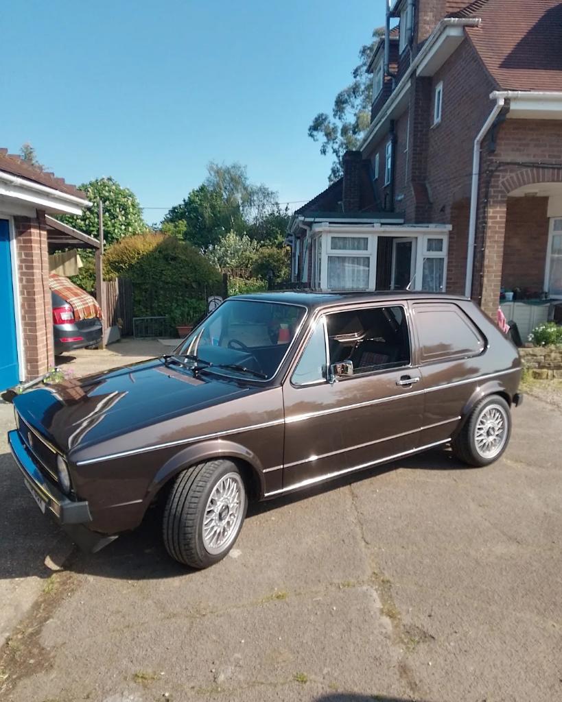 Clean ready for low collective Sunday in Ipswich #MK1golf #G60 #VW #SHOWANSHINE