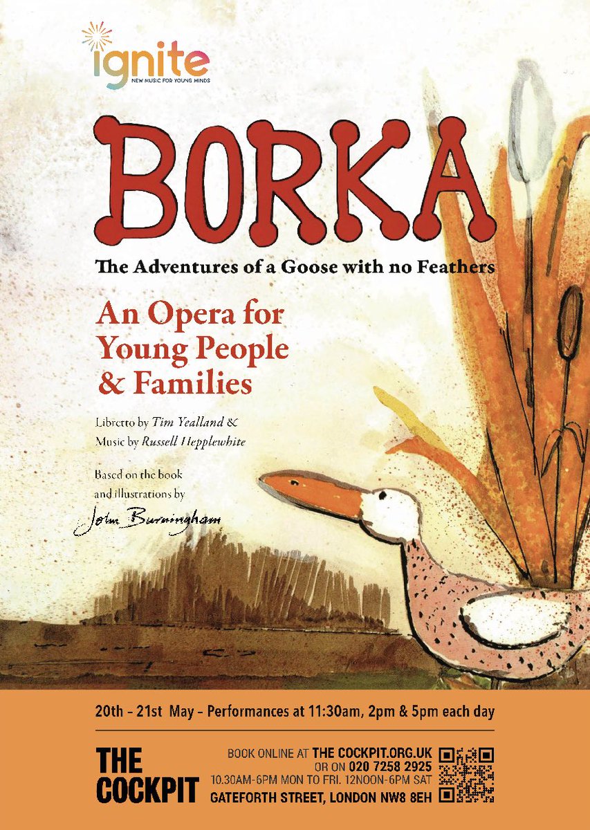 WeAreIgnite's tweet photo. Some informal shots from our #BorkaTheOpera dress rehearsals yesterday. Official shots to come, but we couldn’t wait to give you a sneaky peak at what we’ve been #GoosingAround with! #OperaForFamiliesAndYoungPeople #LiveMusic #Puppets #Drama #DigitalAnimation #Geese https://t.co/tL6NKFFImi