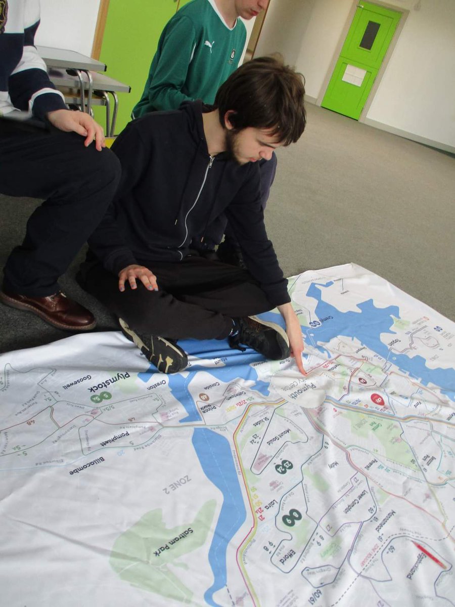 Last week our PBC students continued to learn travel training skills. Students identified routes around the city to different destinations using key interest points on the map.

#WeCann
#TogetherWeCann