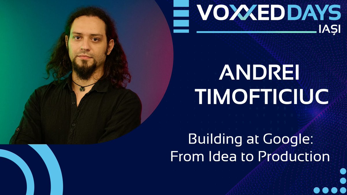 Join Andrei Timofticiuc at @VoxxedIasi to explore how you can design a solution and articulate processes which help migrate large scale mobile apps from initial set-up to top-notch @Google infrastructure! Details here: buff.ly/42IKsF8 
#itwillbefun