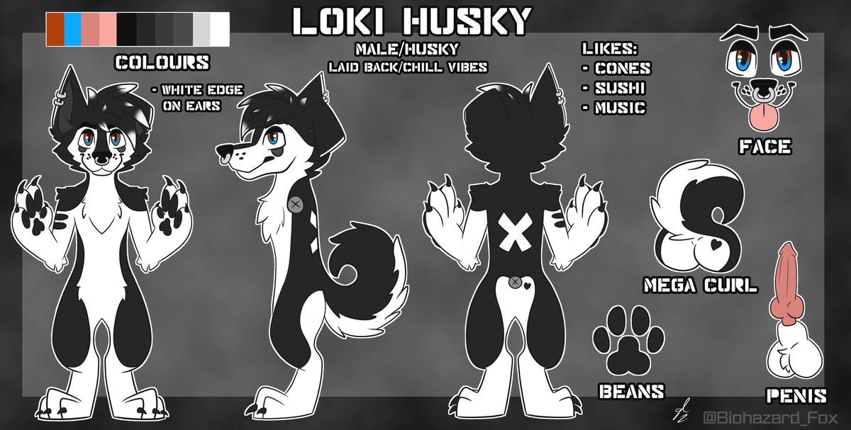 Biohazard Fox but sus tweet media