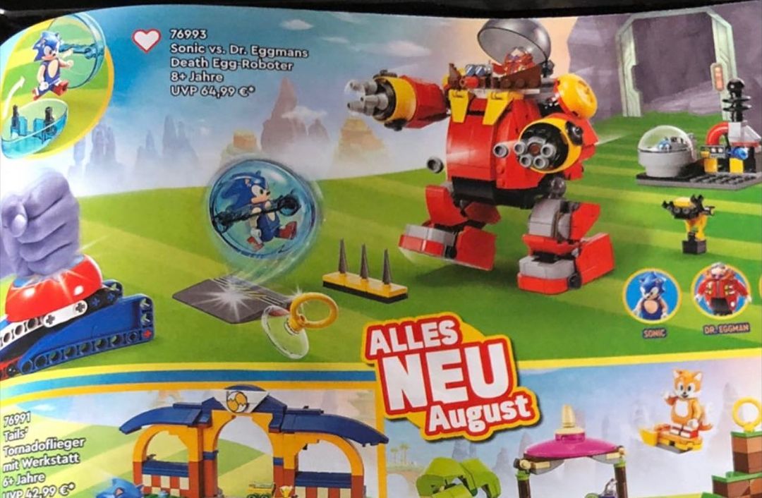 Falconbricks LEGO News on Twitter "New LEGO Sonic Death Egg Robot set