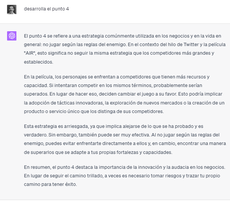 Francesc Pujol on X: Le paso el enlace al tuit inicial del hilo, le pido  que me saque las ideas principales para que las entienda un no experto.  Luego le pido que