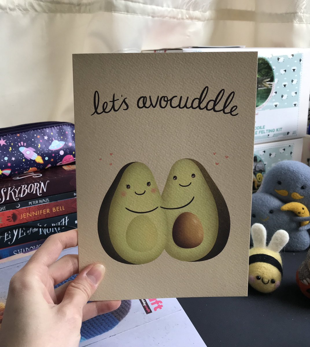 For day 6 of national stationery week ✏️ I’m popping in a free avocuddle card with every order just for today from my Etsy shop 😊
etsy.com/uk/shop/Mayblo…

#ukgiftam #ukgifthour #natstatweek #foodiegiftsday #shopsmall