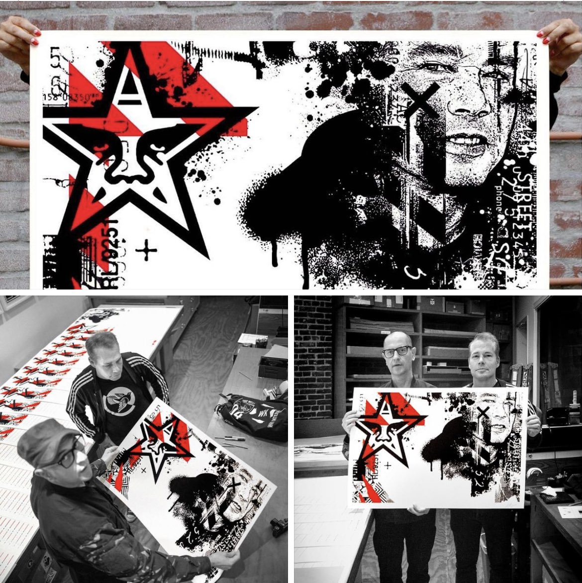 wkinteract's tweet photo. Heads up! There are only a few of these limited edition prints from the recent collaboration with my friend WK Interact available now. Check it out!: https://t.co/un3p2abuix https://t.co/cZJXyXxVXQ