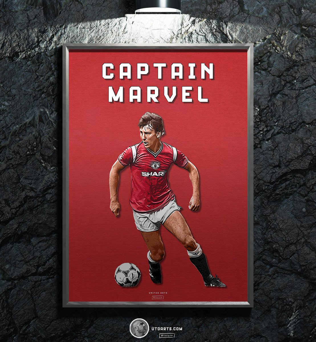 To be in with a chance of winning this magnificent Bryan Robson print, all you need to do is: 1) RT this tweet 2) Follow @TffUTD You've got until 9pm on Sunday night, good luck #mufc