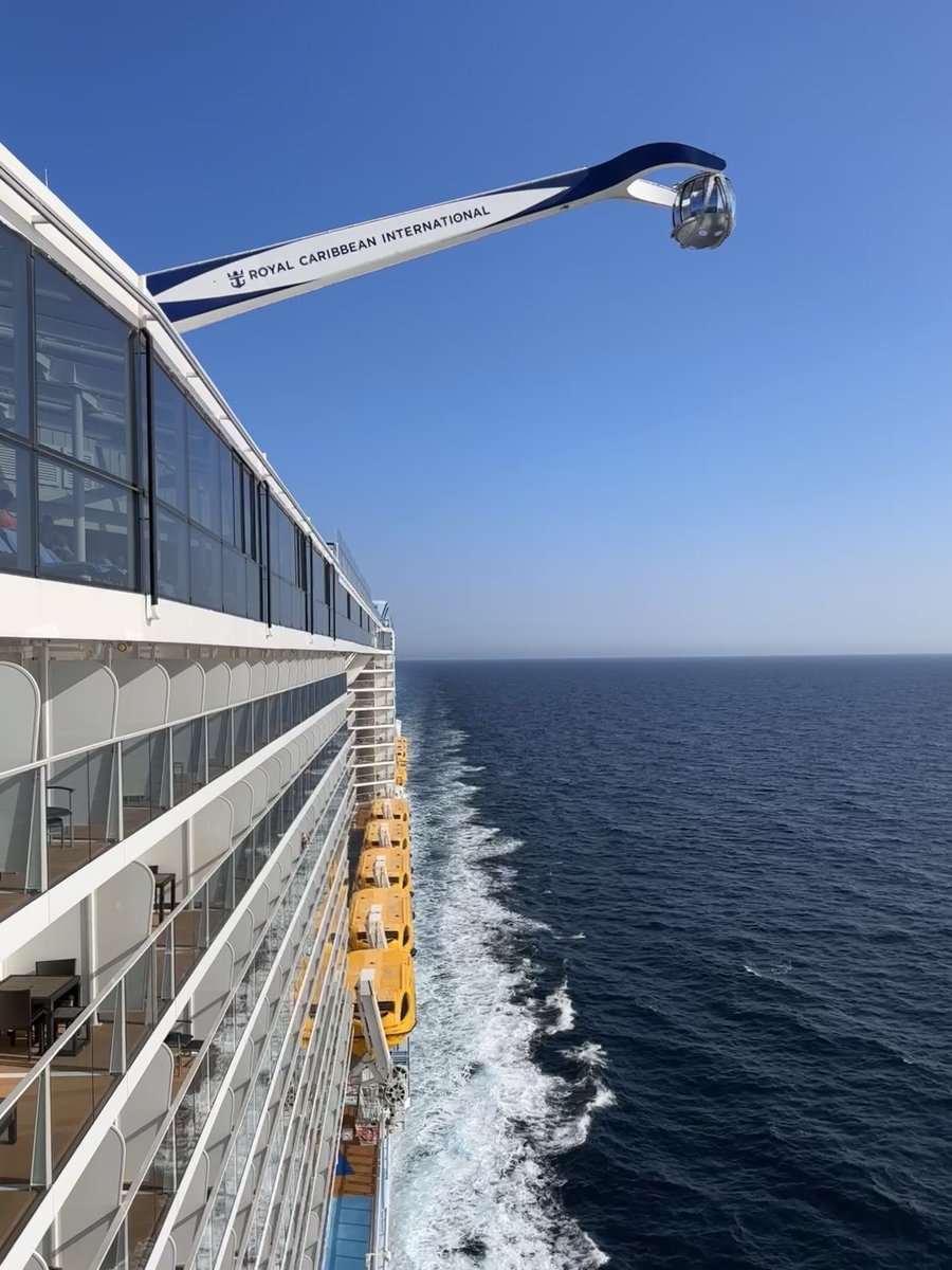 mikelan6's tweet photo. Smooth sailing on @RoyalCaribbean #AnthemOfTheSeas on the #NorthSea on our way to #Southampton https://t.co/4uIbX1c73d
