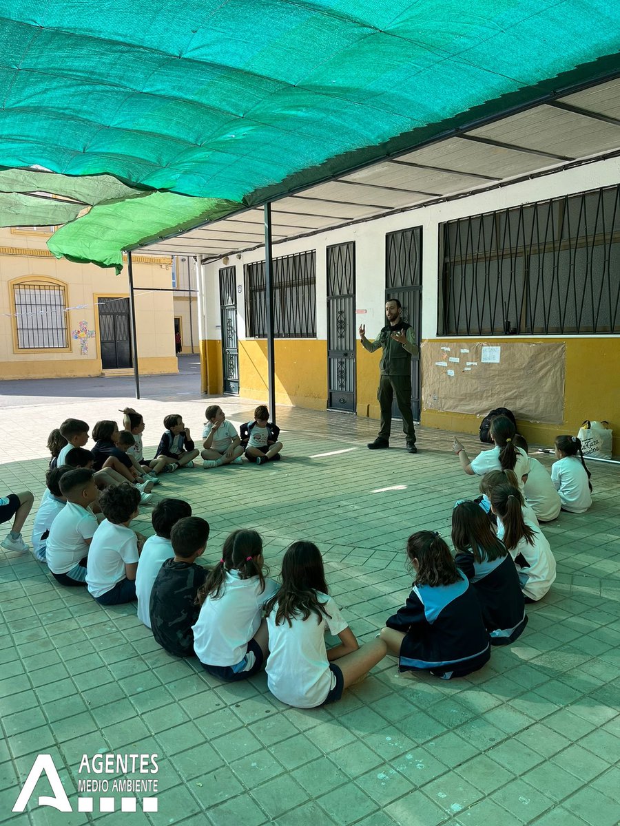 AAMM_And's tweet photo. Esta semana nos hemos acercado a los más pequeños para explicarles cuáles son las funciones de los Agentes de Medio Ambiente, y qué pueden hacer ellos por conservar el medio ambiente.

Actividades en Colegio «EE.PP. Sagrada Familia - Ntra. Sra. del Rosario» #Atarfe #Granada. https://t.co/scIkd4JgOp