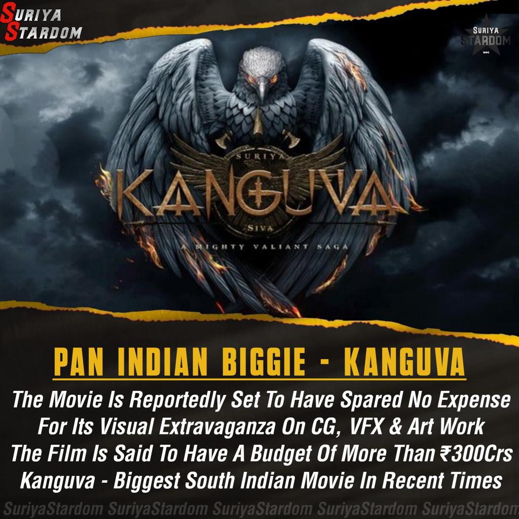 Pan-Indian BiGGie 🔥 #Kanguva @Suriya_offl !!