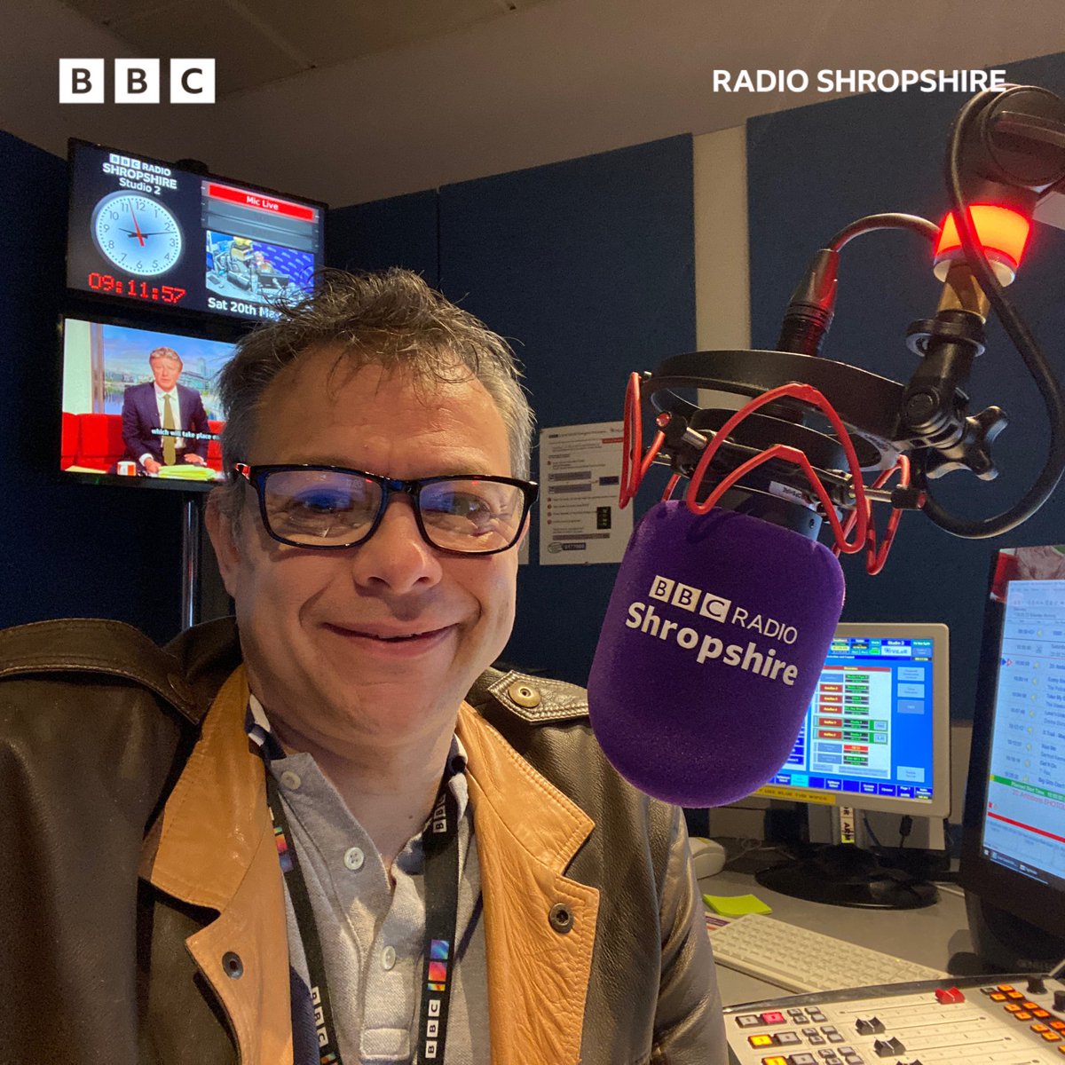 Shuttsie's tweet image. 10am @BBCShropshire Top 5. Details of Abbey Forgate drama groups next  performance. 12pm the hardest #quiz on your radio The Wrekin Wrangler. Gold medalist @mickeybushell charity challenge loads of great songs 96fm DAB 📻 @BBCSounds click: bbc.co.uk/programmes/p0f…